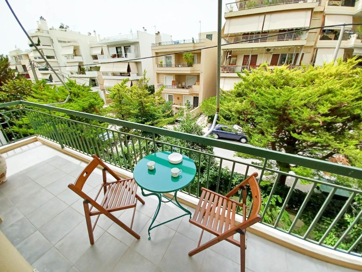 Green Tea Balcony - Quiet & Cozy- Ano Glyfada Афины Экстерьер фото
